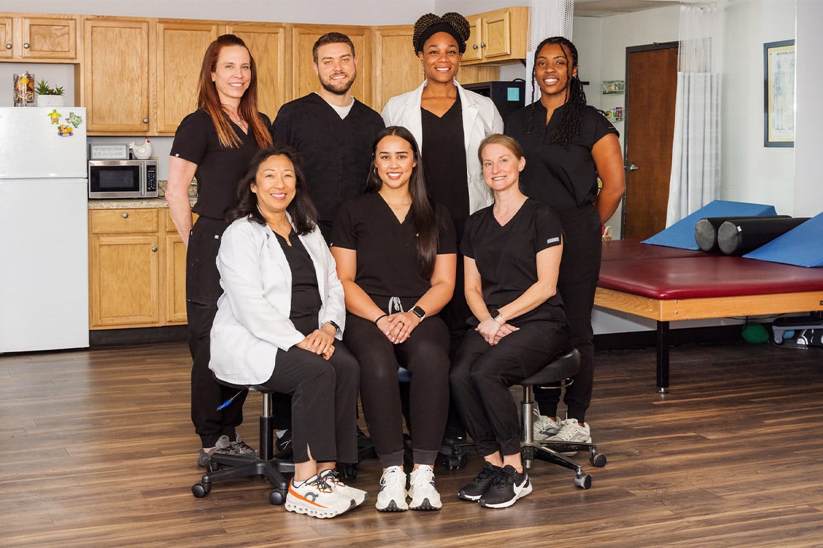 Rehabilitation staff at Cedar Creek Post Acute